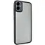 Чохол Epik TPU+PC Lyon Frosted для Samsung Galaxy A06 Black - мініатюра 1