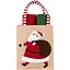 Подарочный набор полотенец в мешочке Ardesto Christmas Santa 38х63см, 2шт, 100% хлопок, красный pbe0050363 - миниатюра 1