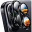Захисне скло DK для Apple iPhone 16 на камеру CD Metal Armor 021404 black 2 шт. - мініатюра 1