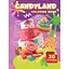 Детская раскраска Candyland Jumbi А06012506, 20 наклеек А4 - миниатюра 1