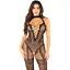 Бодистокинг Leg Avenue Crotchless Bodystocking With Heart One Size - миниатюра 1