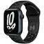 Apple Watch Series 7 41mm GPS Midnight Aluminium Case Anthracite/ Black Nike Sp/B MKN43 A2473 - мініатюра 2