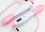 Скоростная скакалка со счетчиком EasyFit белый-розовый (EF-1916-WP) - миниатюра 3