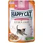 Вологий корм Happy Cat Beutel Kitten Junior L-Ente шматочки в cоусі для кошенят з качкою 85 г - мініатюра 1