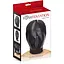 Капюшон для БДСМ Fetish Tentation Closed BDSM hood in LeaTherette - мініатюра 3