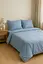 Комплект постельного белья бязь голубой - двуспальный - миниатюра 2