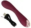 Вибратор Magic Shiver G-Spot 18.2 см бордовый - миниатюра 6