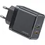 Сетевое зарядное устройство Usams T54 GaN 40W 3A Black (CC172TC01) [139620] - миниатюра 2