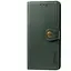 Кожаный чехол-книжка GETMAN Gallant (PU) для Oppo A58 4G Зеленый - миниатюра 1