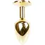 Анальна пробка Boss Of Toys Boss Series - Jewellery Gold Plug Pink S, BS6400017, Золотий / Яскраво-рожевий - мініатюра 6