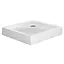 Душевой поддон Eger Vi`z 80x80x15 см квадратный в комплекте с сифоном white 599-0808S белый - миниатюра 1