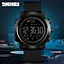 Cпортивные часы Skmei Smart 1462 Revolution смарт-часы Черный - миниатюра 3