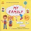 Книжка Английский с наклейками "My family" 761008 - миниатюра 1