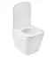 Унитаз подвесной безобедочный Kroner Eifel WHI493436 TORNADO с сиденьем (CV034923) - миниатюра 2