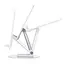 Підставка для планшетів WIWU ZM109 Desktoop Rotation Stand White - мініатюра 5