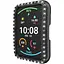 Чехол-бампер DK Пластик Gloss Diamond Full Cover для Huawei Watch Fit / Fit SE (black) - миниатюра 1