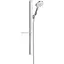 Душовий набір Hansgrohe Raindance Select 120/90 см 3Jet 27648400 White/Chrome, Хром - мініатюра 1