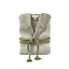 Халат Lotus Home - Lilya muslin olive L/XL - миниатюра 1