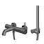 Змішувач для ванни Kohlman Axel graphite настінний KPL-QW110AG Графит - мініатюра 1
