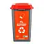 Бак сортувальний Planet для батарейок 50 л антрацитово-червоний (00-00020304) - мініатюра 2