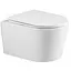 Унитаз подвесной Mixxus Bevel-0302-T3 520x360x365 мм, система смыва Tornado 3.0 MI6705, Белый - миниатюра 1