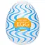Мастурбатор яйцо Tenga Egg Wonder Wind белый - миниатюра 1