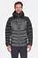 Мужская зимняя куртка Rab Cirrus Ultra Hoody XL Сірий - миниатюра 1