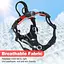 MASBRILL Led Dog Harness - перезаряджається шлейка для собак, що світиться, що світиться і світловідбивна, не тягне, регульована ш - мініатюра 4