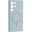 Чехол DK Luxury Silicone Case with MagSafe для Samsung Galaxy S25 Ultra Sky Blue [132172] - миниатюра 1