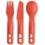 Набор столовых принадлежностей Sea To Summit Passage Cutlery Set 3 предмета Spicy Orange (1033-STS ACK035021-120808) - миниатюра 1