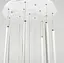 Каскадний світильник з білими підвісами Line.F Кількість ламп 12 - мініатюра 4