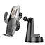 Автотримач Hoco HW27 магнітний з бездротовою зарядкою чорний сірий - мініатюра 4