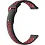 Ремешок DK CDK для Garmin Forerunner 255 / 255 Music 22mm Silicone Sport Band Nike (011907) (black / red) - миниатюра 1