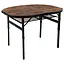 Стол Bo-Camp Woodbine Oval 100x70 cm Темно-коричневый - миниатюра 1