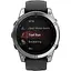 Смарт-часы Garmin Fenix E 47mm AMOLED Stainless Steel with Black Silicone Band 010-03025-02/00 - миниатюра 7