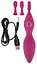 Кліторальний вібратор Sweet Smile Spot Vibrator With 3 Tips 17.9 см рожевий - мініатюра 3
