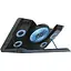 Підставка для ноутбука Trust 17.3" GXT 1125 Quno BLUE LED Black (23581_TRUST) - мініатюра 4