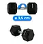 Гантель шестигранная Thunder 17,5 кг (HEXAGONAL-DUMBBELLS-17,5K) - миниатюра 6