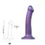 Насадка для страпону Strap-On-Me Mono Density Dildo Violet M одношаровий силікон гнучкий діаметр 3.3 см - мініатюра 3