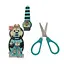 Ножиці, 12.5 см, у пластиковому чохлі, 2109 (В асортименті) - мініатюра 1