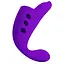Вібратор на палець Pretty Love Fingering Vibrator Gorgon 9.3 см фіолетовий - мініатюра 5
