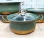 Набір каструль O.M.S. Collection 3045 з гранітним покриттям з кришками Зелений (Туреччина) - мініатюра 3