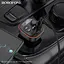 АЗП з FM-модулятором BOROFONE BC59 Heroic car BT FM transmitter Black - мініатюра 5