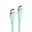 Кабель Vention USB 2.0 C Male to C Male 5A Cable 1M Light Green Silicone Type (TAWGF) - мініатюра 1
