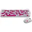 Комплект (клавиатура и мышь) CANYON HSET-W6 EN Kitty Edition AAA+АА Wireless Pink - миниатюра 5