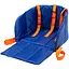 Матрас-сиденья для саней Snower, синий с оранжевым. - миниатюра 1