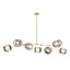 Люстра современная для гостиной 19662-7 на 7 плафонов - миниатюра 2