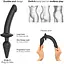 Анальна пробка з дилдо 2 в 1 Strap-On-Me Switch Plug-In Dildo Black XXL діаметр 5.2/3.9 см - мініатюра 2