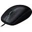 Миша Logitech M100 Full-Size Corded Mouse USB black (910-006652) - мініатюра 3