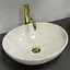Умивальник VBI Parma light stone glossy накладний VBI-011026, Мармур - мініатюра 2